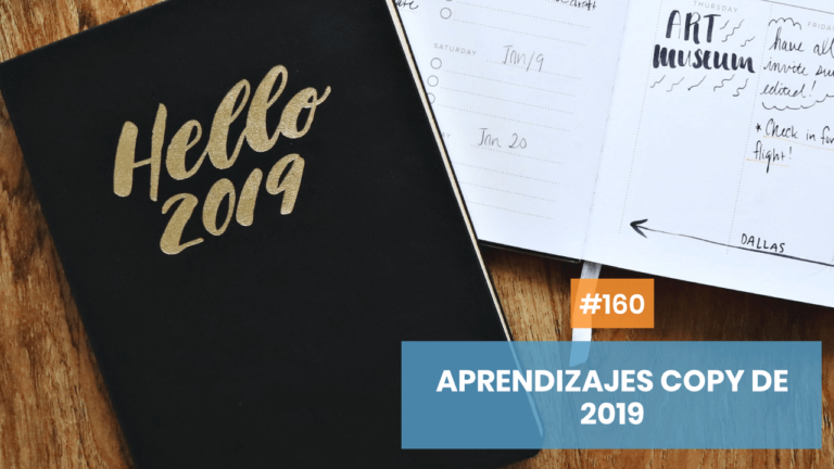 Copymelo #160: Mis 6 aprendizajes como copywriter de 2019