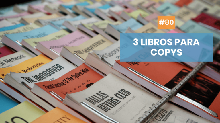 Copymelo #80: 3 libros para convertirte en el copywriter que quieres ser