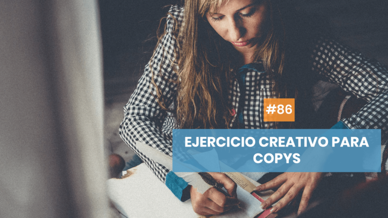 Copymelo #86: Mejora tu copy creativo con este ejercicio