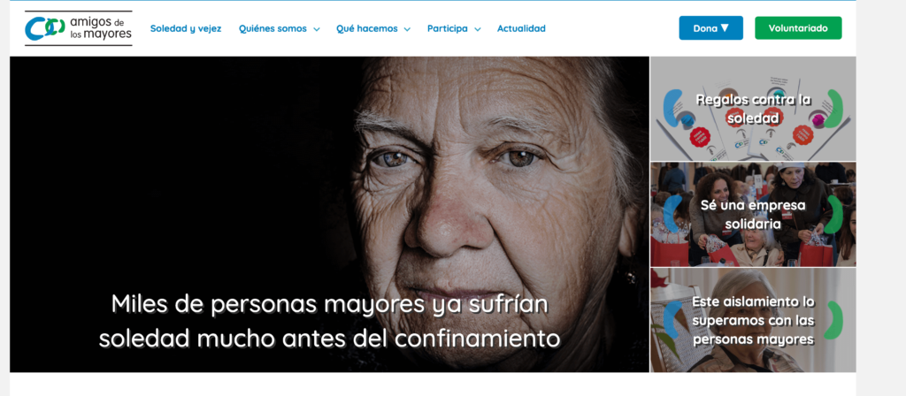 Amigos de los mayores: portfolio de Copymelo